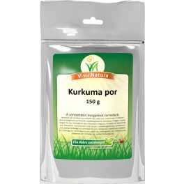 Viva natura kurkuma por 150 g - bio és vegán étrendkiegészítők