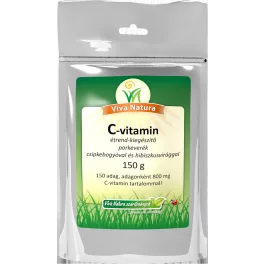 Viva natura c-vitamin por 150 g - bio és vegán étrendkiegészítők