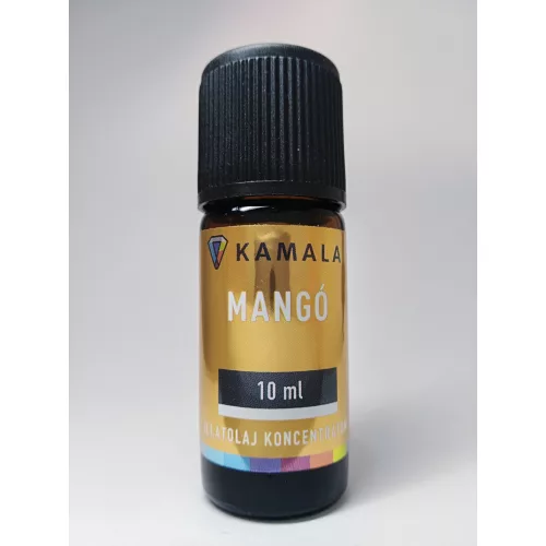 Kamala illatolaj koncentrátum mangó 10 ml - aromaterápiához és wellnesshez