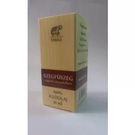 Kamala dobozos illóolaj szegfűszeg 10 ml - aromaterápiához és wellnesshez