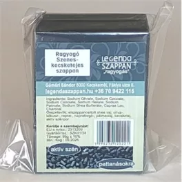 Legenda ragyogó szenes kecsketejes szappan 95 g