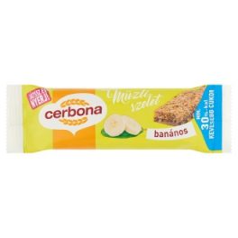 Cerbona szelet banános 20 g - bio és új hullámos étkezés