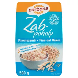 Cerbona zabpehely finomszemű 500 g - bio és új hullámos étkezés