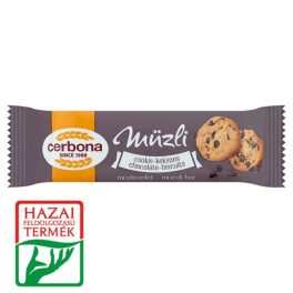 Cerbona szelet keksz-csoki 20 g - bio és új hullámos étkezés