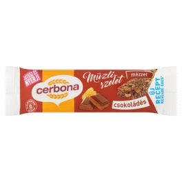 Cerbona szelet csokis 20 g - bio és új hullámos étkezés