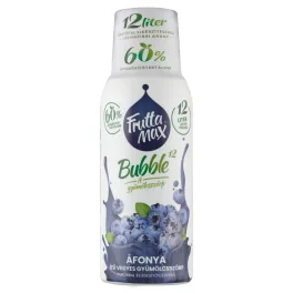 Fruttamax bubble áfonya 500 ml - bio és új hullámos étkezés