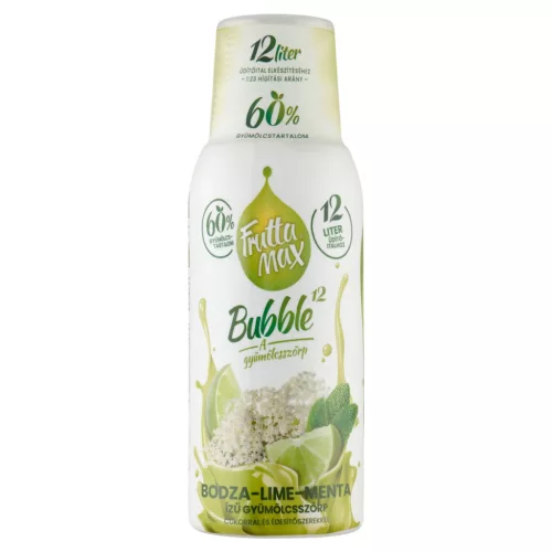 Fruttamax bubble bodza-lime 500 ml