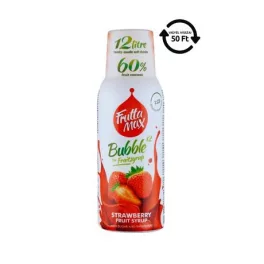 Fruttamax bubble 12 eper 500 ml - bio és új hullámos étkezés