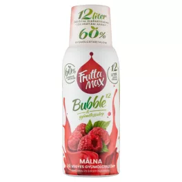 Fruttamax bubble 12 málna 500 ml - bio és új hullámos étkezés