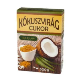 Trigramm kókuszvirág cukor 500 g - bio és új hullámos étkezés