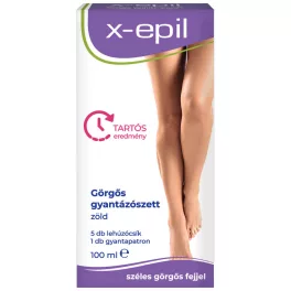 X-Epil - görgős gyantázószett - zöld