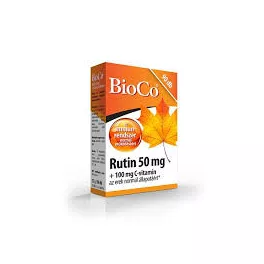 Bioco rutin 50 mg+100 mg c-vitamin kapszula 90 db - bio és vegán étrendkiegészítők