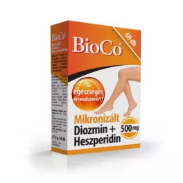 Bioco mikronizált diozmin+heszperidin 500mg 60 db - bio és vegán étrendkiegészítők