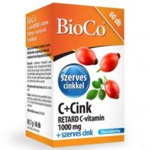 Bioco c+cink retard c-vitamin 1000 mg 60 db
