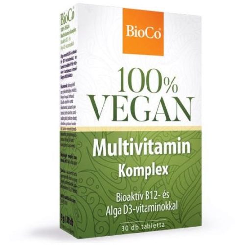 Bioco vegan multivitamin komplex tabletta 30 db