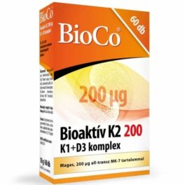 Bioco bioaktív k2 200mcg k1+d3 komplex tabl. 60db - bio és vegán étrendkiegészítők