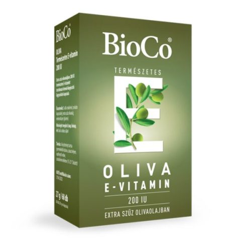 Bioco oliva természetes e-vitamin 200iu kapszula 60db