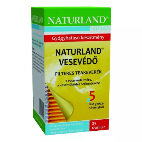 Naturland vesevédő teakeverék 25x1g 25 g - bio és új hullámos étkezés