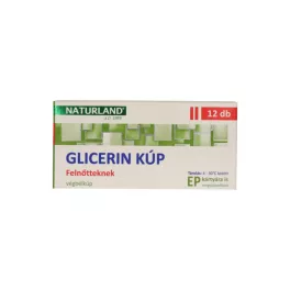 Naturland glicerin kúp felnőtteknek 2500mg 12 db