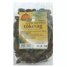 Bonetta héjnélküli tökmag pörkölt sózott 100 g - bio és új hullámos étkezés