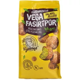 Vegabond vega fasírtpor gluténmentes falafel jellegű 200 g - bio és új hullámos étkezés