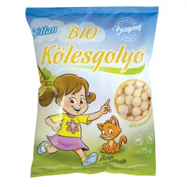 Biopont bio kölesgolyó bogi sótlan 75g - bio és új hullámos étkezés