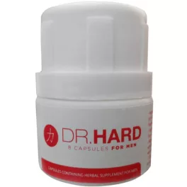   Dr. Hard - erős, étrend-kiegészítő kapszula férfiaknak (8db)