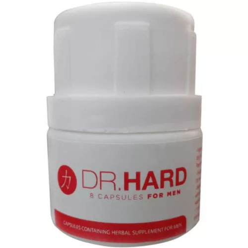 Dr. Hard - erős, étrend-kiegészítő kapszula férfiaknak (8db)