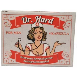 Dr. hard for men - term. étrendkiegészítő férfiaknak (4db) - bio és natúr intim együttléthez