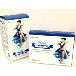 Blue diamond for men - term. étrend-kiegészítő növényi kivonatokkal (8db) - bio és natúr intim együttléthez