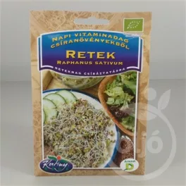 Réde bio retekmag csíráztatásra 30 g - bio és új hullámos étkezés