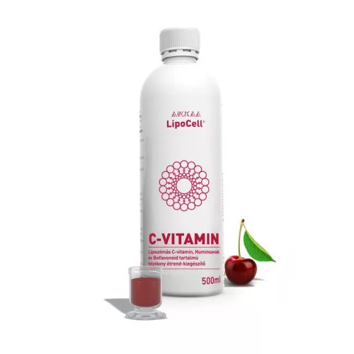 Lipocell c-vitamin folyékony étrend-kiegészítő 500 ml