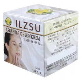 Ilzsu arckrém argánolajos 50ml - bio és natúr kozmetikumok