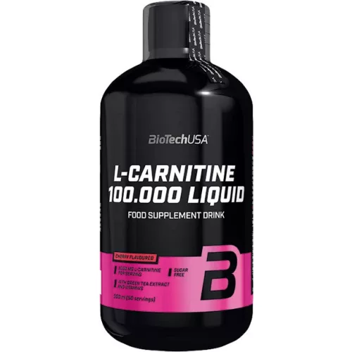 BiotechUSA L-Carnitine 100.000 500ml cseresznye