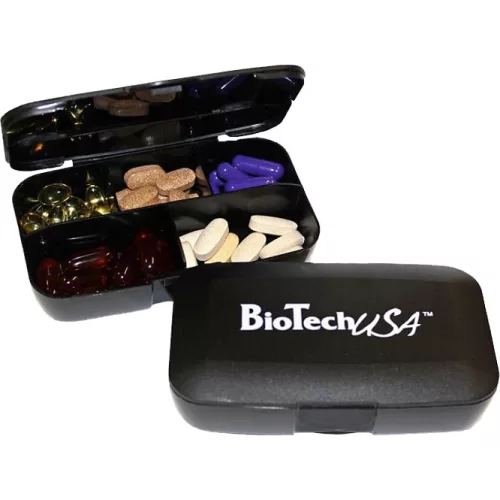 BiotechUSA Tablettatartó Biotech fekete