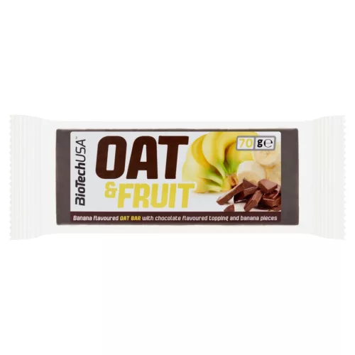 BiotechUSA Oat and Fruits 70g csokoládé-banán .