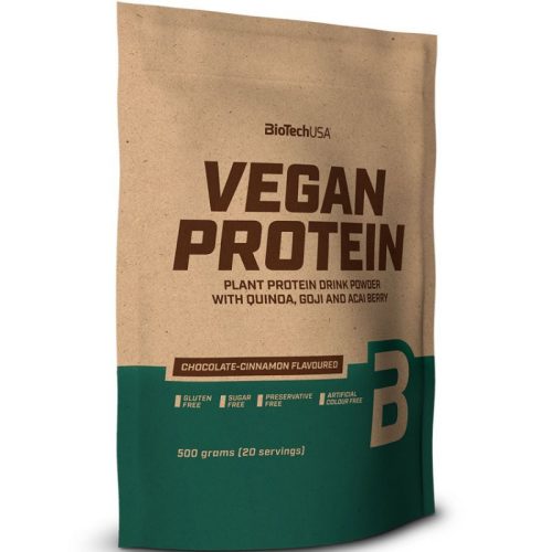 Biotech vegan protein erdei gyümölcs ízű fehérje italpor 500 g