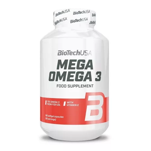 BiotechUSA Mega Omega 3 180 caps
