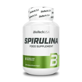 Biotechusa spirulina 100 tbl - bio és vegán étrendkiegészítők