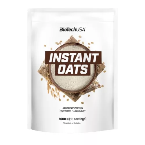 BiotechUSA Instant Oats 1000g mogyoró