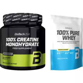 BiotechUSA 100% Pure Whey 1000g banán