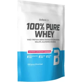 BiotechUSA 100% Pure Whey 1000g málnás sajttorta