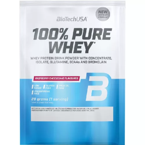 Biotechusa 100% pure whey 28g málnás sajttorta