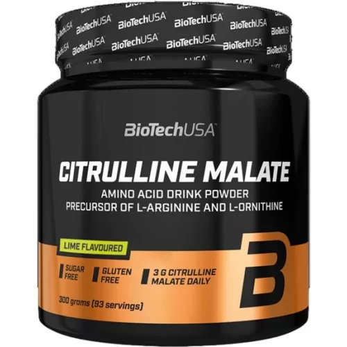 BiotechUSA Citrulline Malate 300g lime