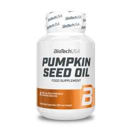 Biotechusa pumpkin seed oil 60 caps - bio és vegán étrendkiegészítők