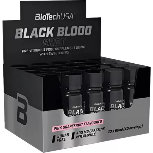 BiotechUSA Black Blood Shot 60ml lemonade