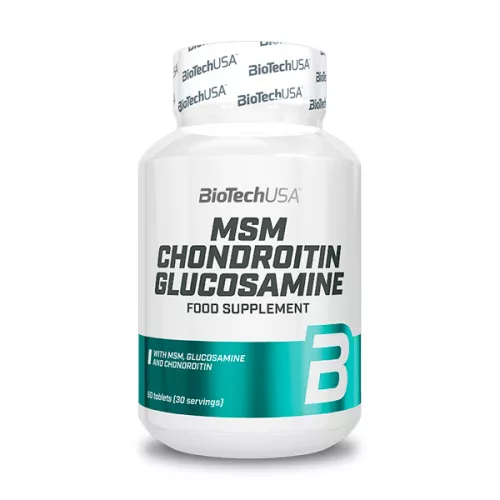 BiotechUSA MSM Chondroitin Glucosamine 60 tbl