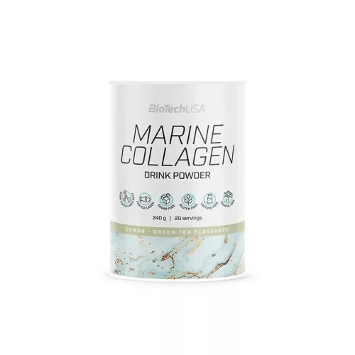 BiotechUSA Marine Collagen 240g zöld tea-citrom