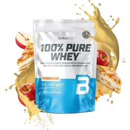 BiotechUSA 100% Pure Whey 454g almás pite