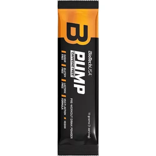 BiotechUSA Pump Caffeine free 11g citromos ice tea